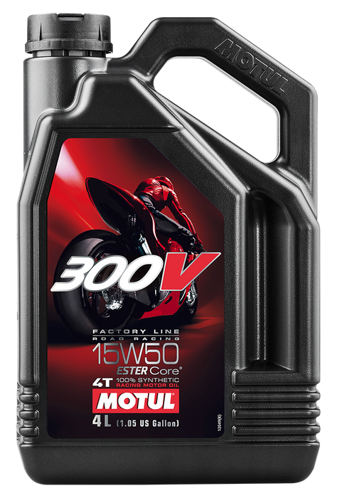 Motul 300v 4t Competition Synthetic Oil 15w50 4 Liter